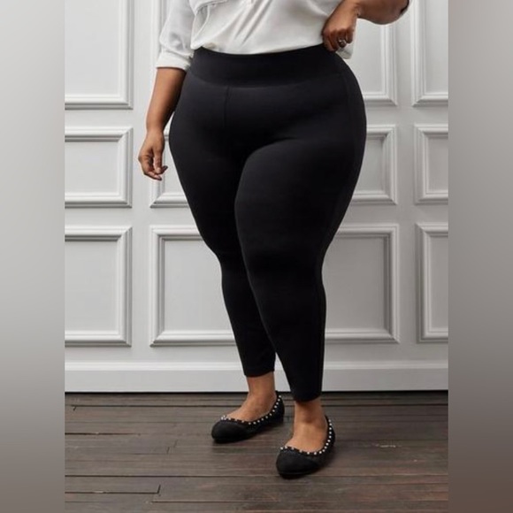 TORRID PIXIE SKINNY STUDIO LUXE PONTE HIGH-RISE PANT - Picture 1 of 8
